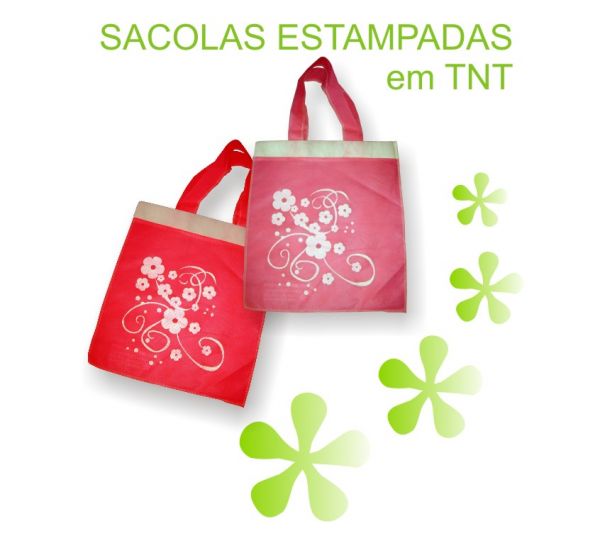 Sacola em TNT